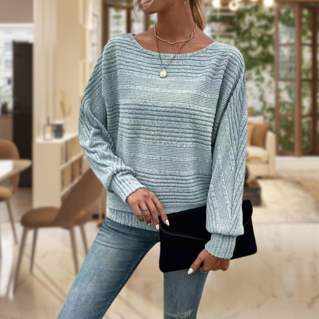 AUDREY | TEXTURED PULLOVER