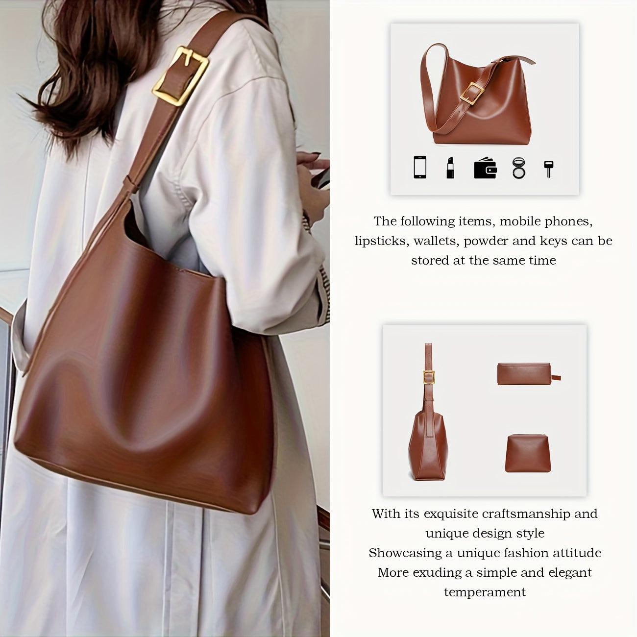 EVELYN | MINIMALIST SHOULDER BAG