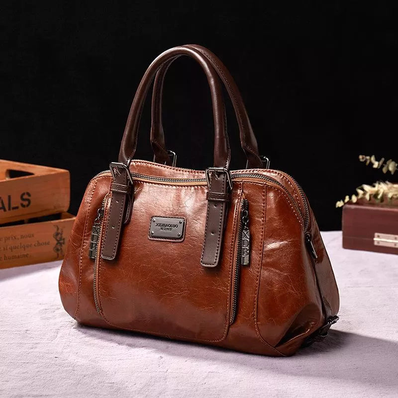 EMILY™ - LEATHER HANDBAG