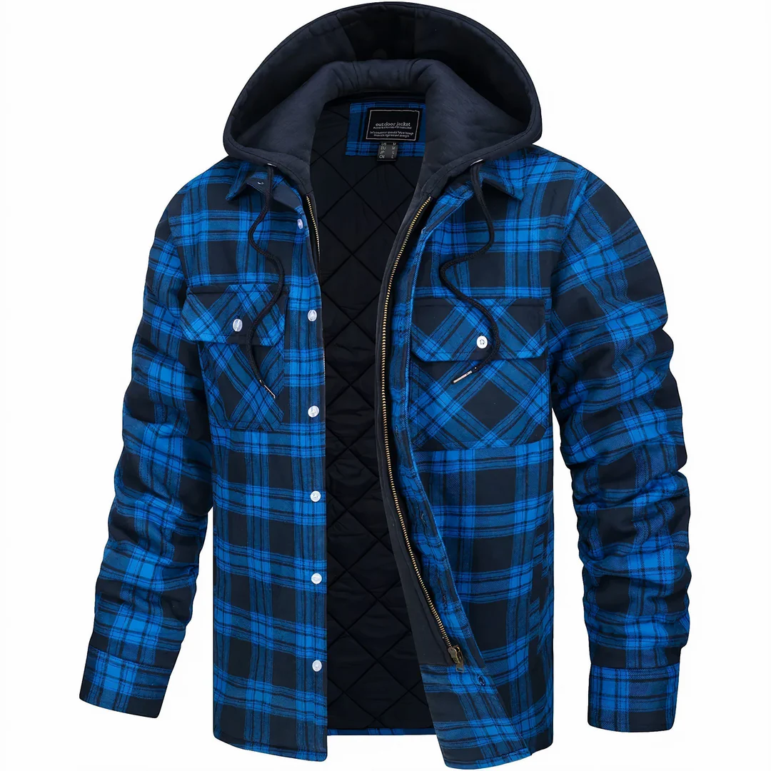 Jackson | Checked jacket with zip