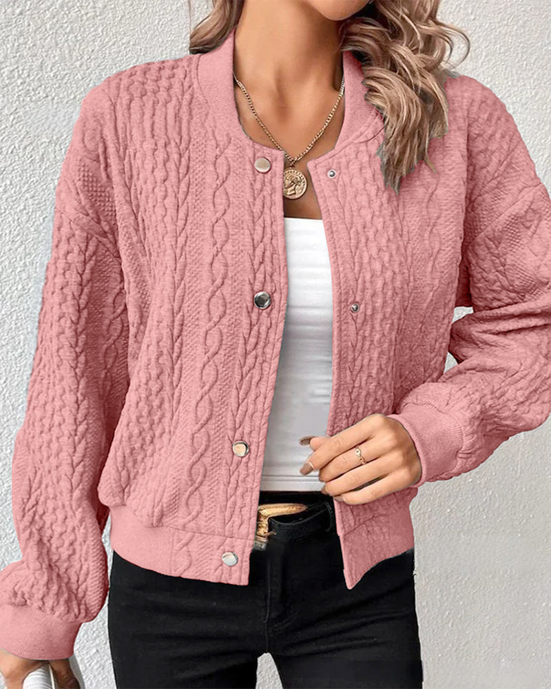 ELLE | ELEGANT BOMBER JACKET